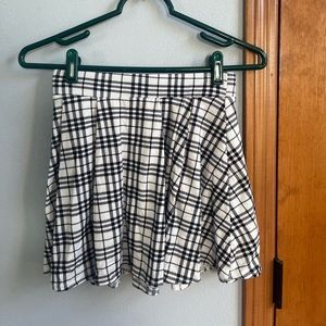 plaid skirt!